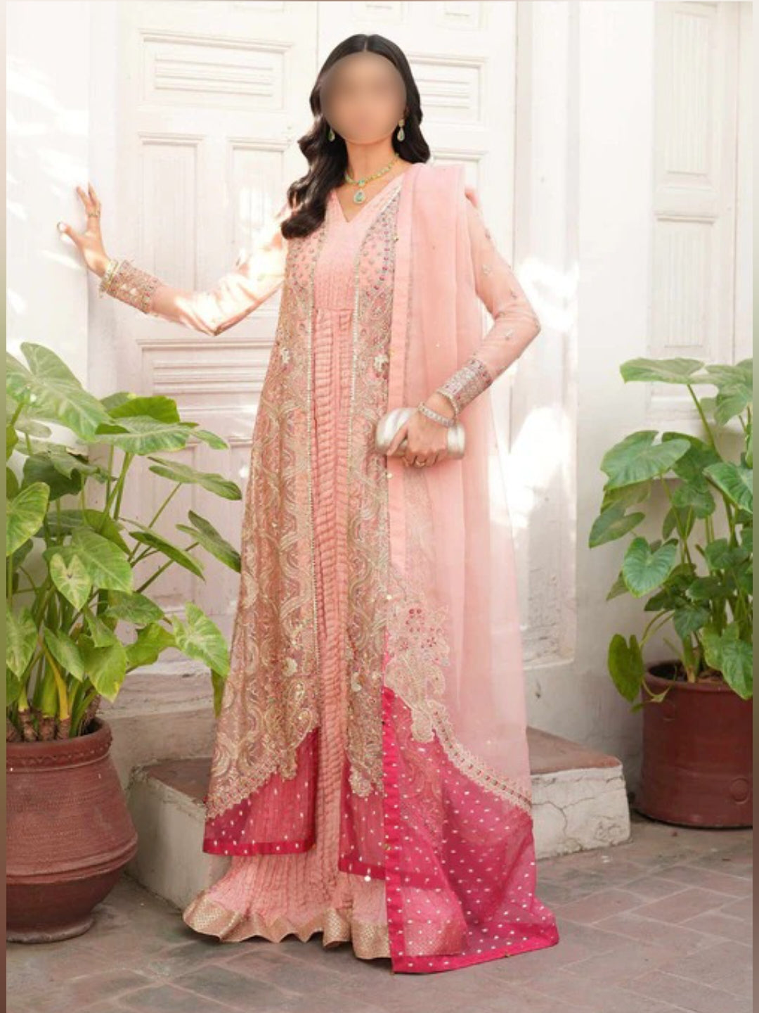 Pink Pakistani Wedding Dresses