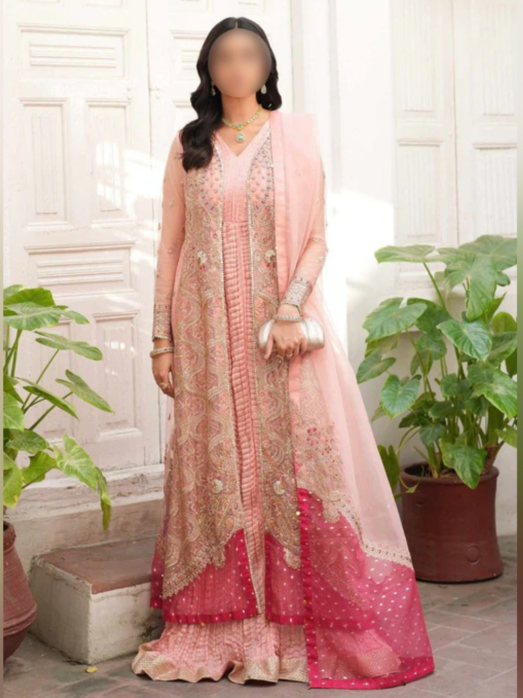 Pink Pakistani Wedding Dresses