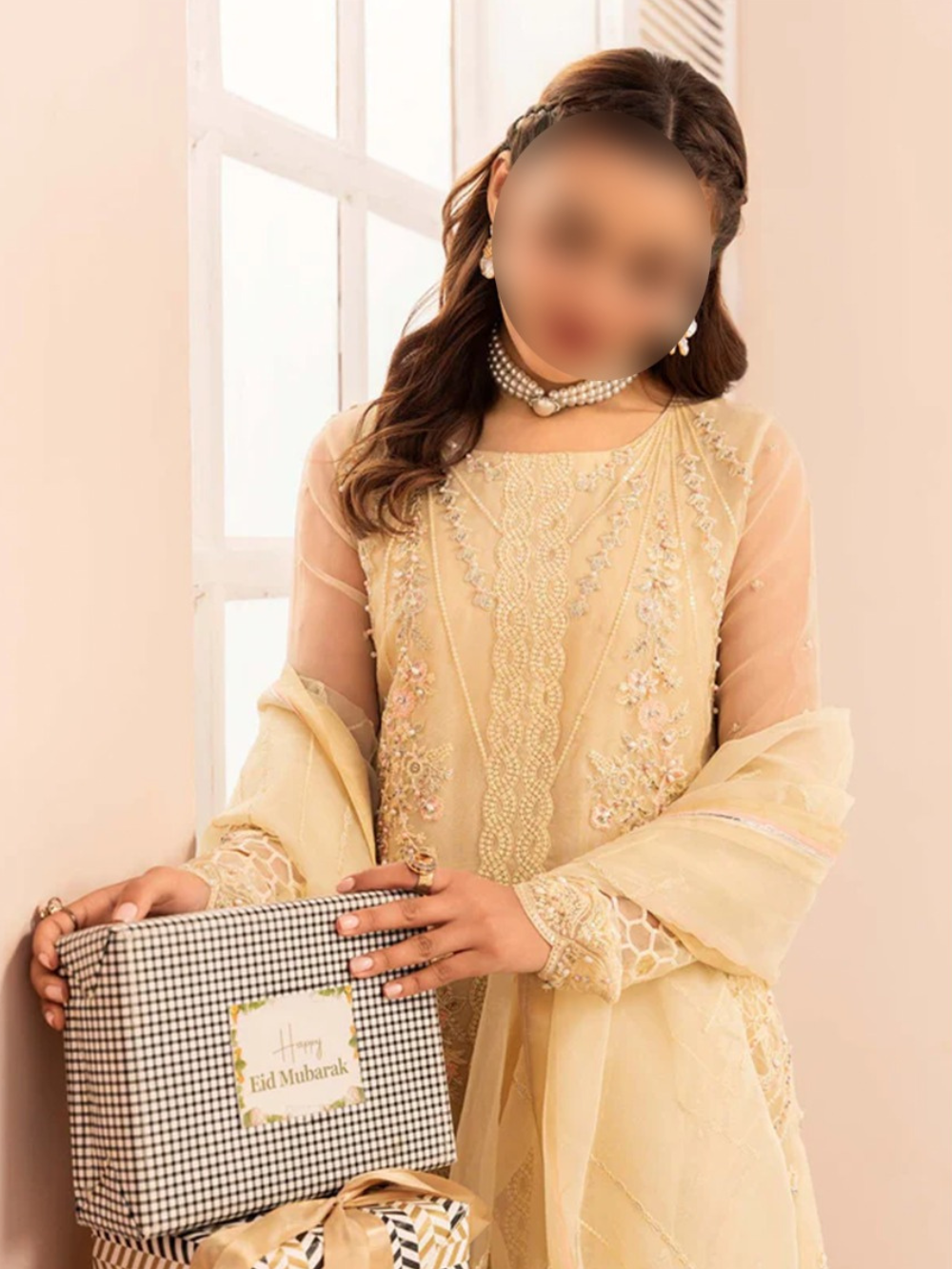 Lime Embroidered Kurta Set – Elegant Eastern Wear for Daily Use