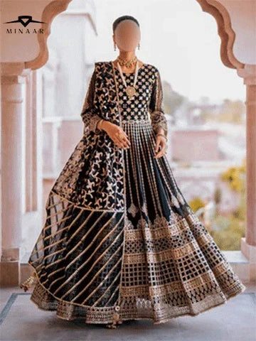 Black Festive Maxi Outfit