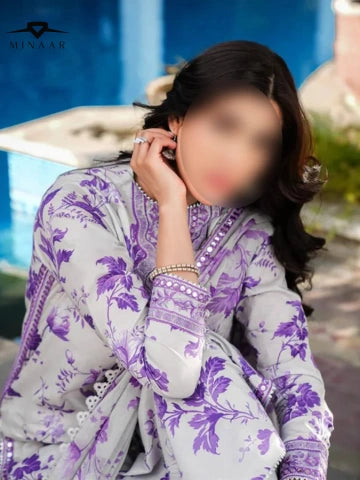 Premium Silk Dress 3 Piece Suit with Chiffon Dupatta – Ready to Wear