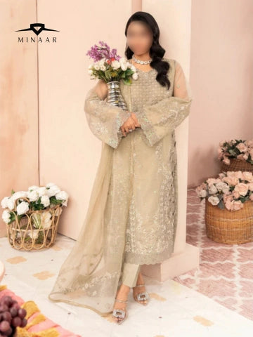 Grey Embroidered Kurta Set – Modern Eastern Fashion