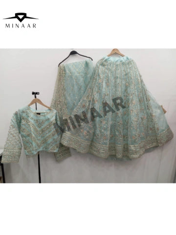 Ice Blue Lehenga Choli