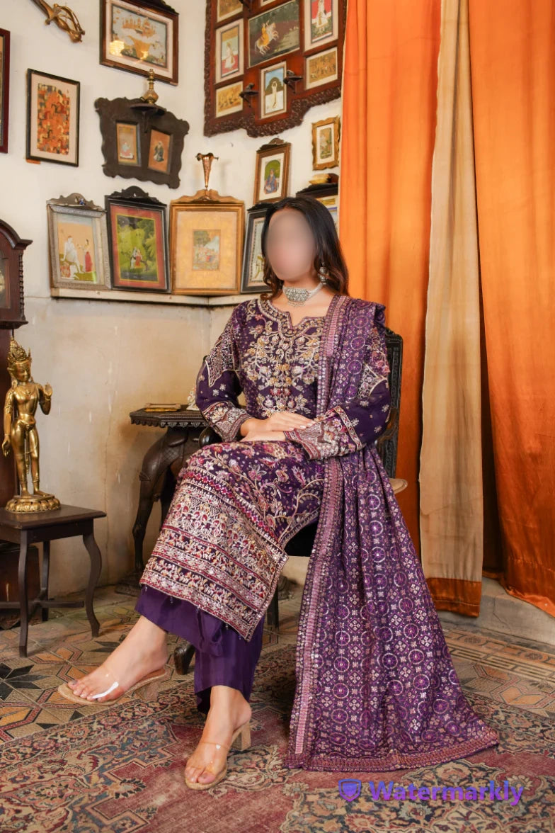Embroidered Dress | Wedding & Formal Wear