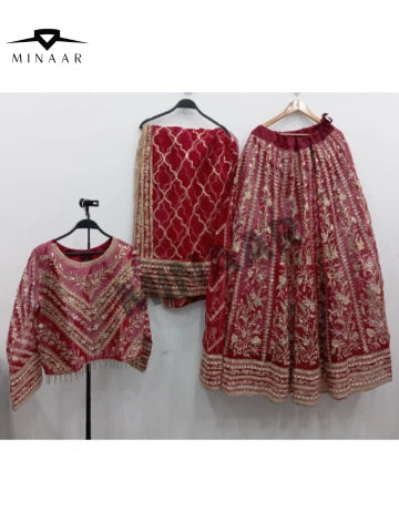 Maroon Lehenga Choli