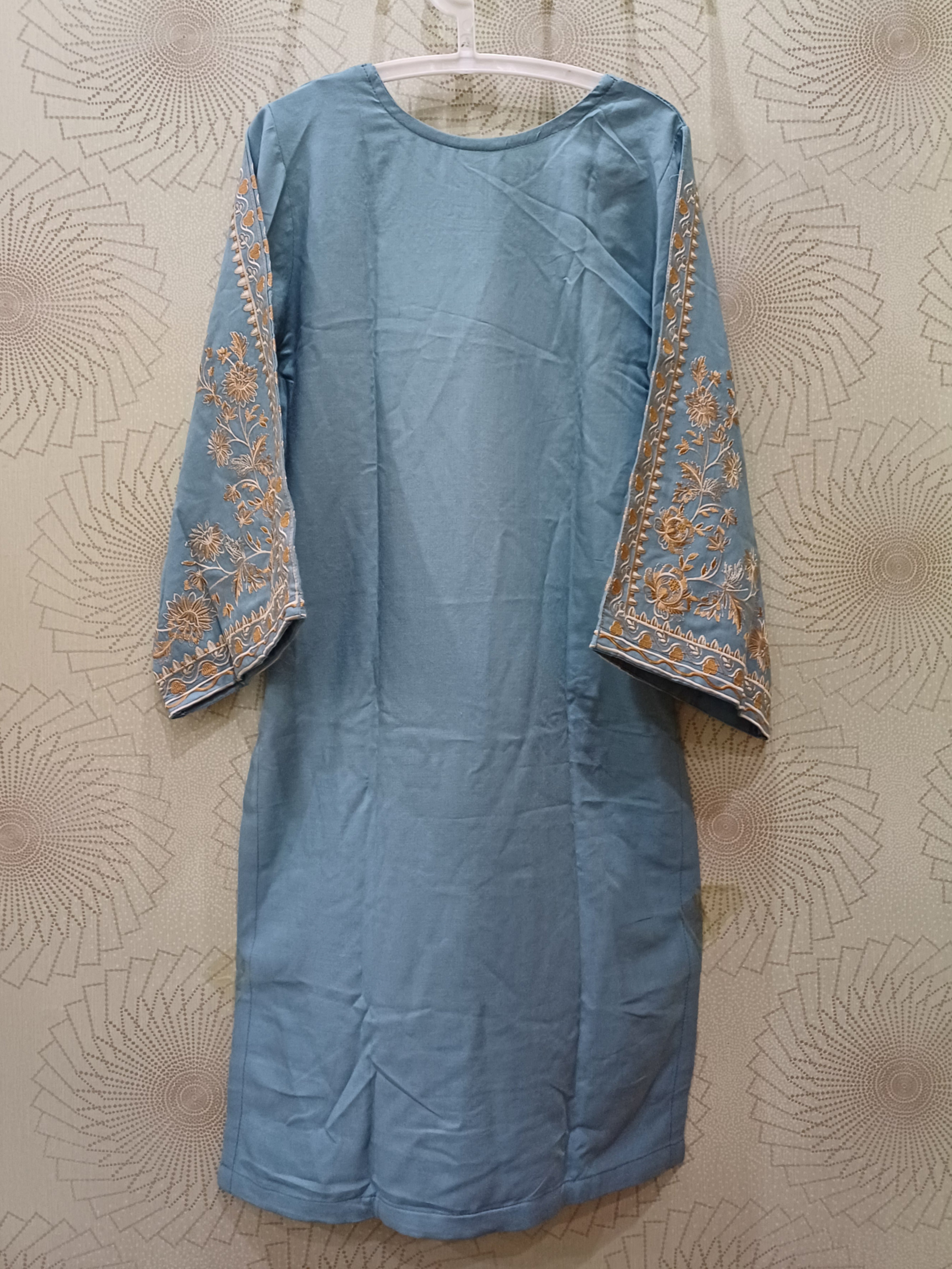 Pakistani 2 piece suit with matching trouser