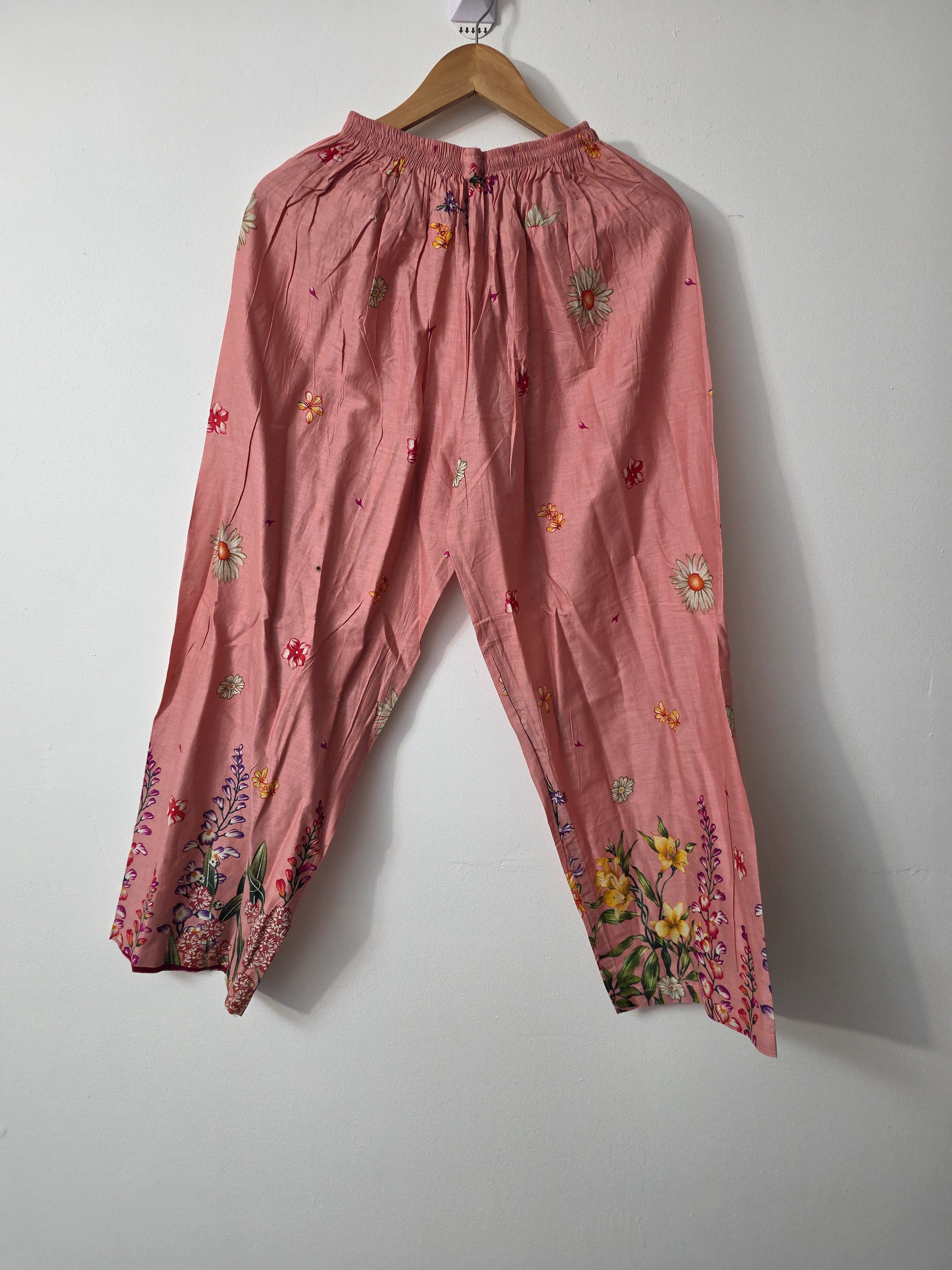 Pakistani 3 piece summer outfit with lawn shirt and cambric trouser
