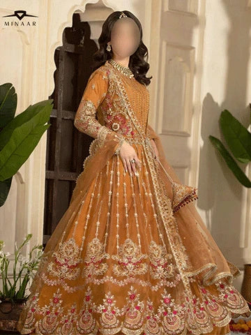 Rust Orange Net Maxi