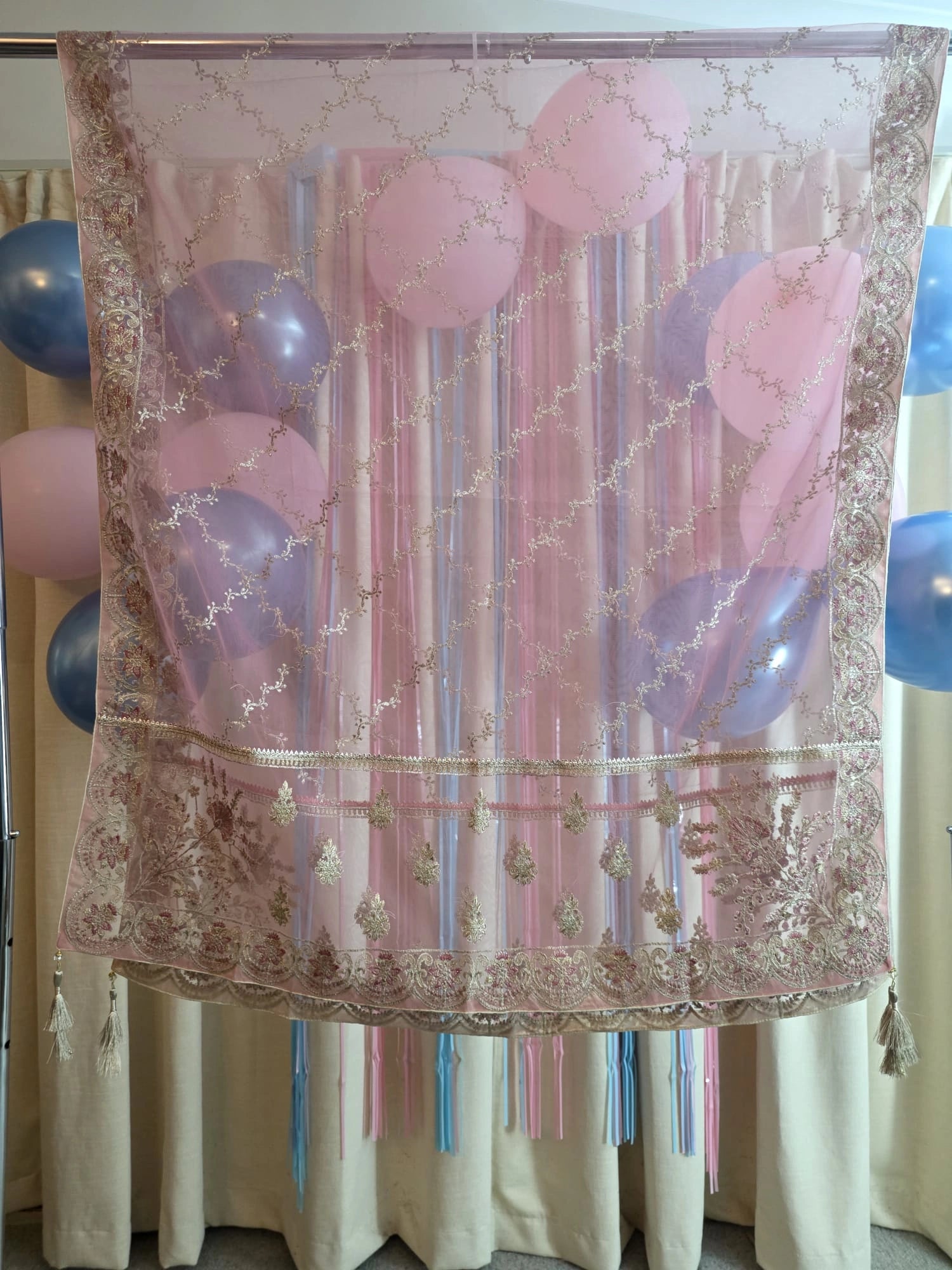 heavy embroidered dupatta