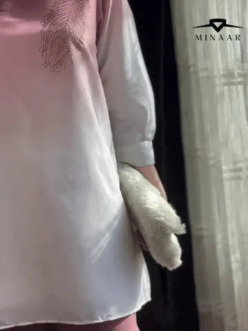 Grip Printed 2-Piece Suit – Shirt & Trouser with Fancy Handmade Work