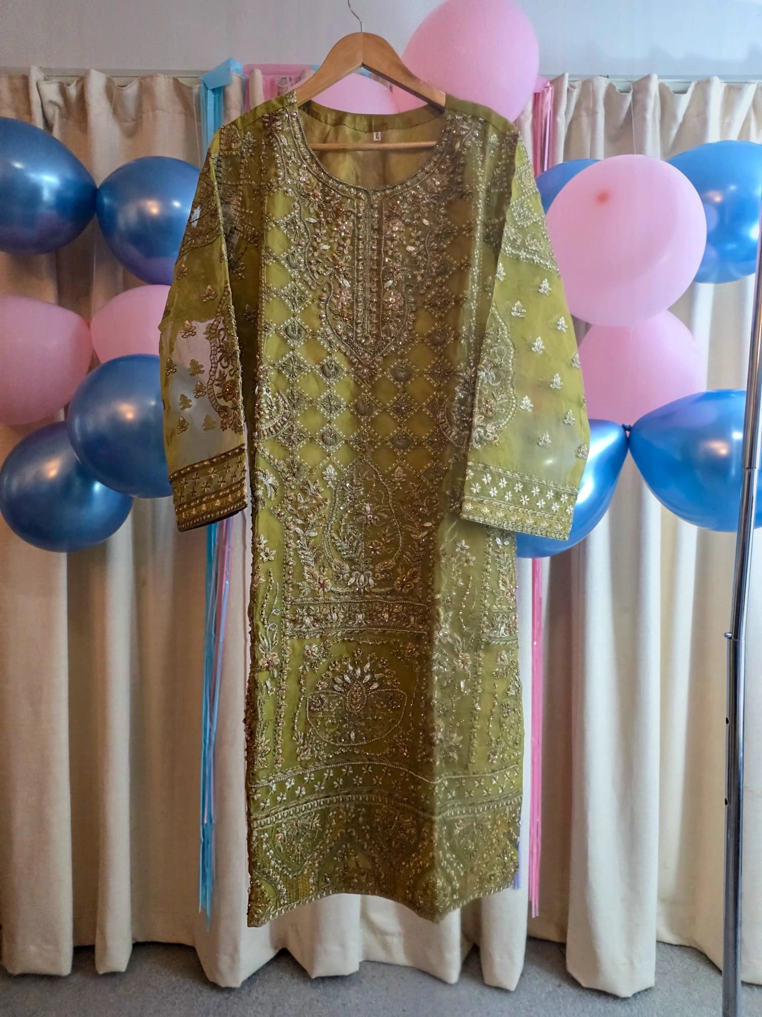 organza salwar kameez